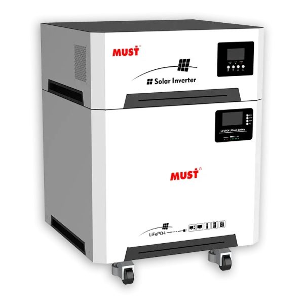 Sistema Generador de Energía MUST para 3Kw en Inversor - 7.1 Kwh en Batería