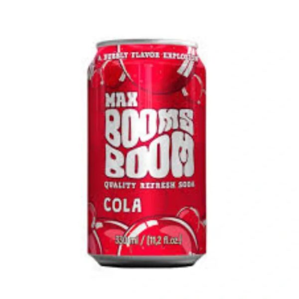 Refresco Max Boom Cola 330 ml