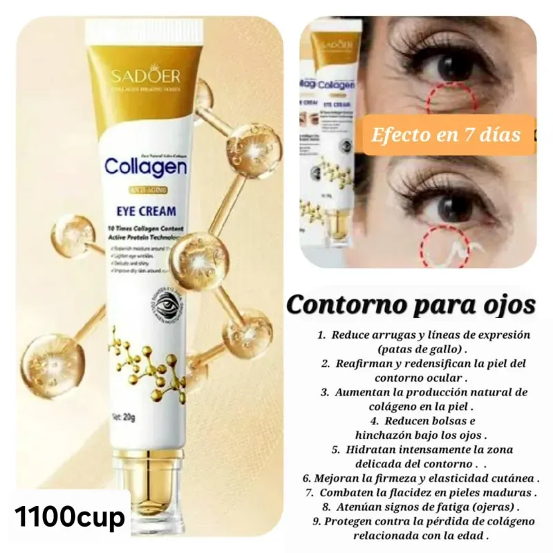 Contorno para ojos de Colágeno