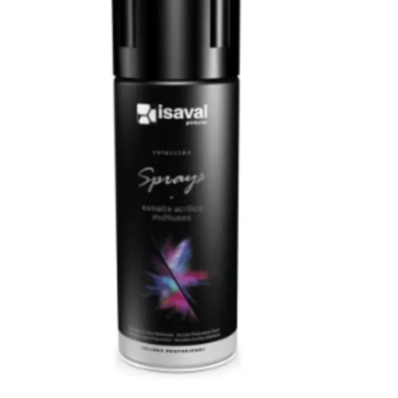 Spray esmalte acrílico multiusos NEGRO SATINADO