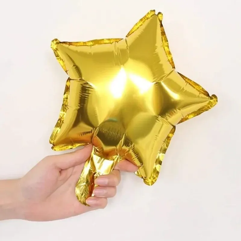 Globo estrella dorada 10"