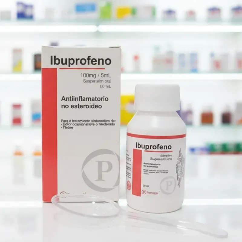 Ibuprofeno (60ml,200mg)( VENCE 1-27)