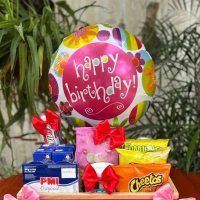 Caja (grande) con confituras