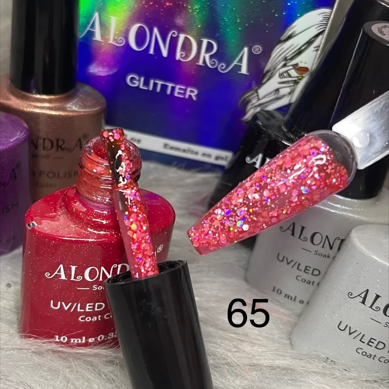 Gel Glitter efecto sirenas