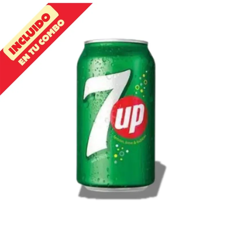 7 Up  - Bebida incluida en tu Combo