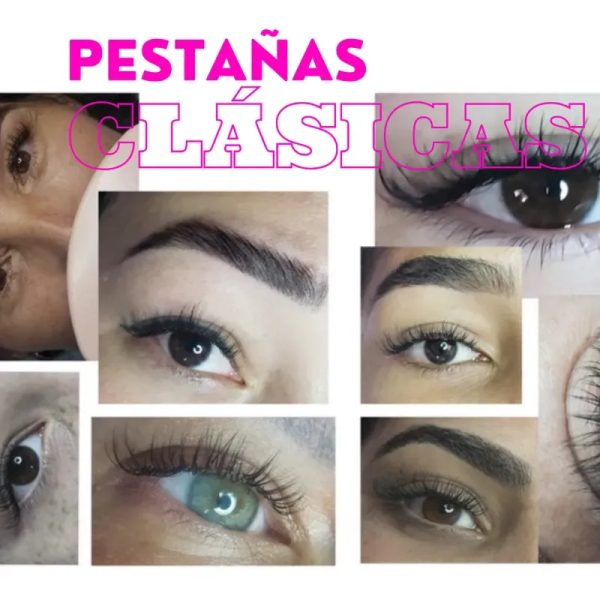 Pestañas clásicas