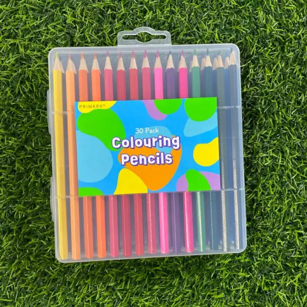 30 lápices de colores