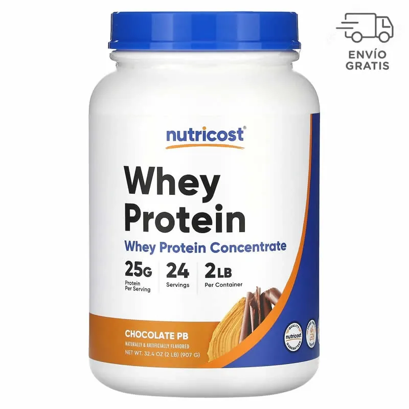 Nutricost Whey Protein, 907 g (2 lb)