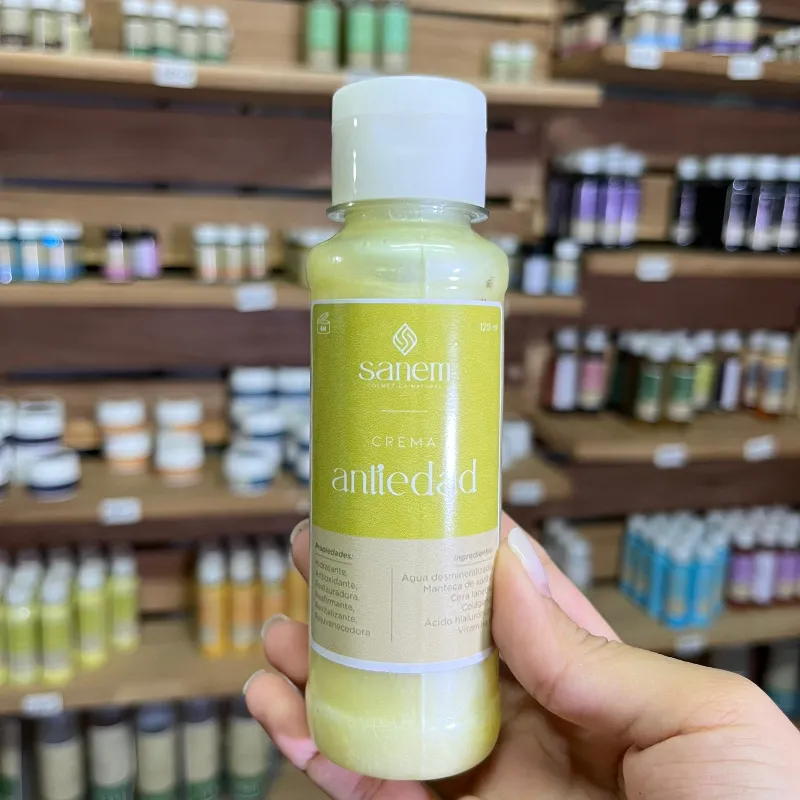 Crema antiedad de colágeno y ácido hialurónico