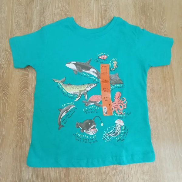 Pulóver con animales marinos