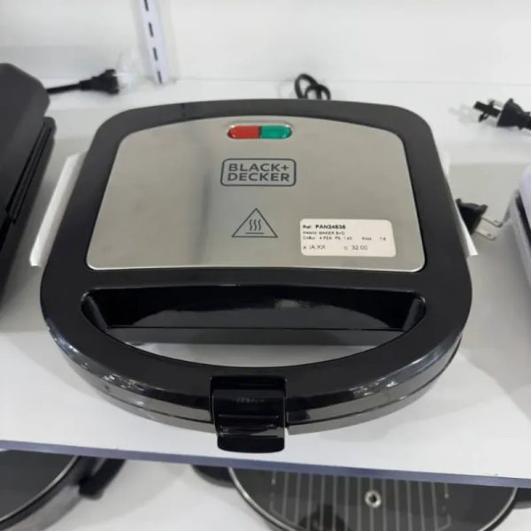 ⚫Sandwichera Black + Decker