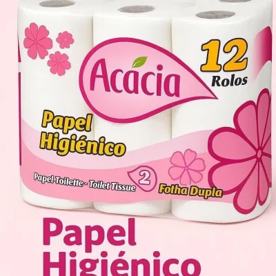 Papel sanitario paquete por 12