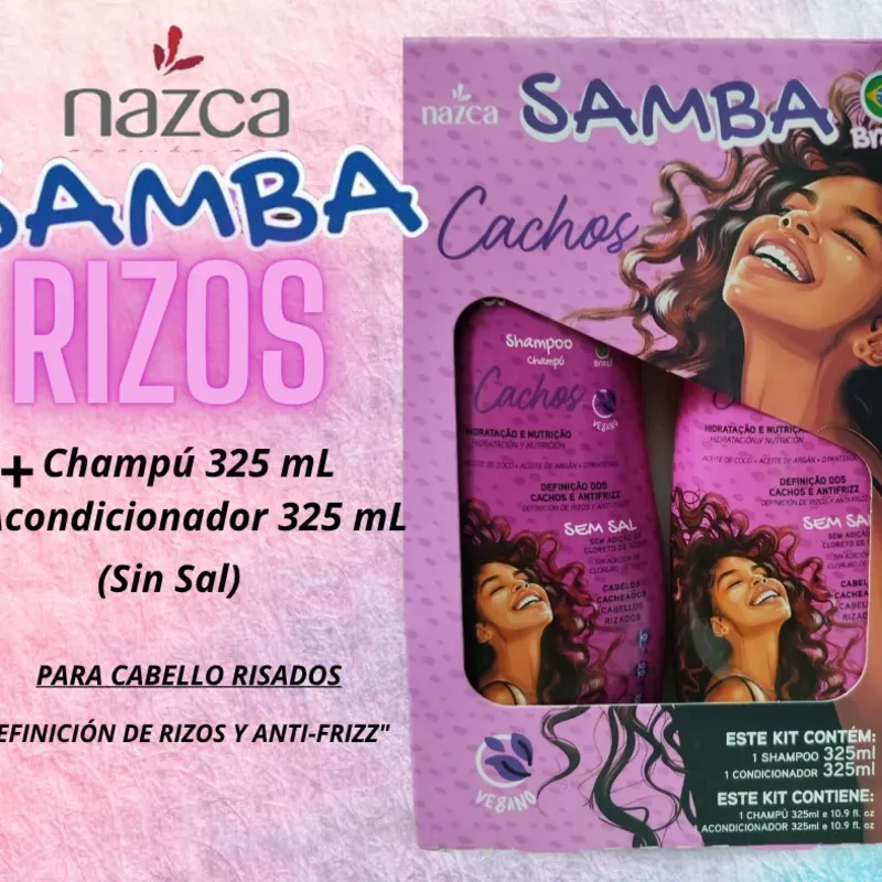 Set Samba "Cachos" Sin Sal