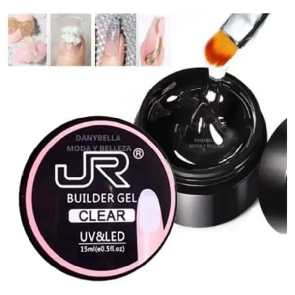 Gel de construcción transparente JR 15ml
