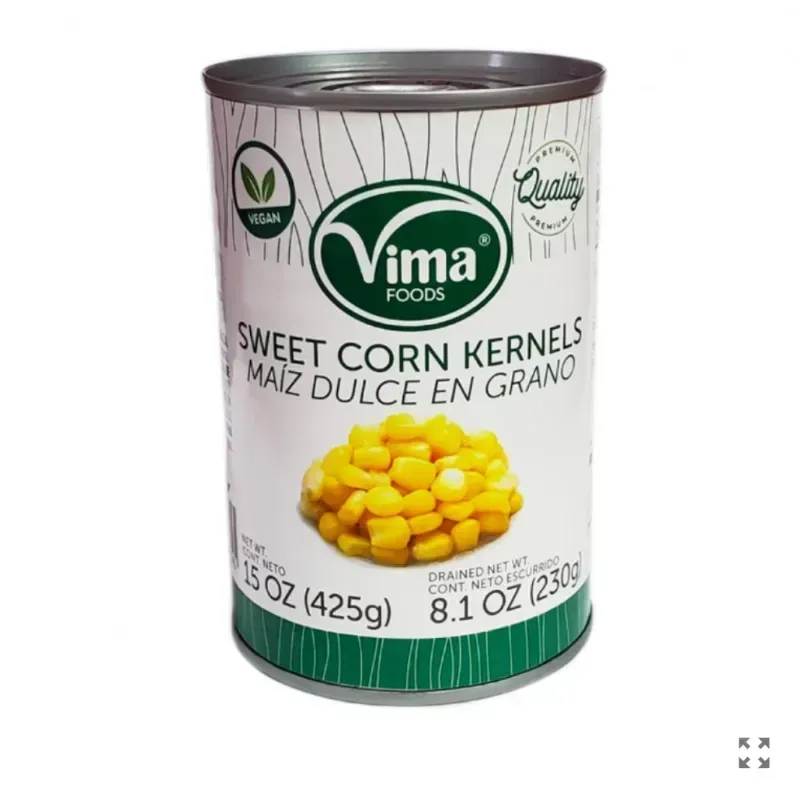 Maíz dulce en grano