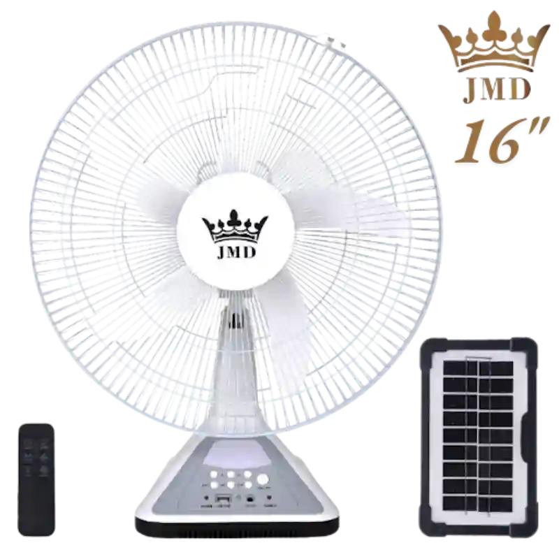 Ventilador recargable jmd 16”