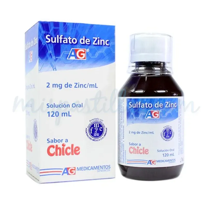 SULFATO DE ZINC SUSPENCION (120ml)