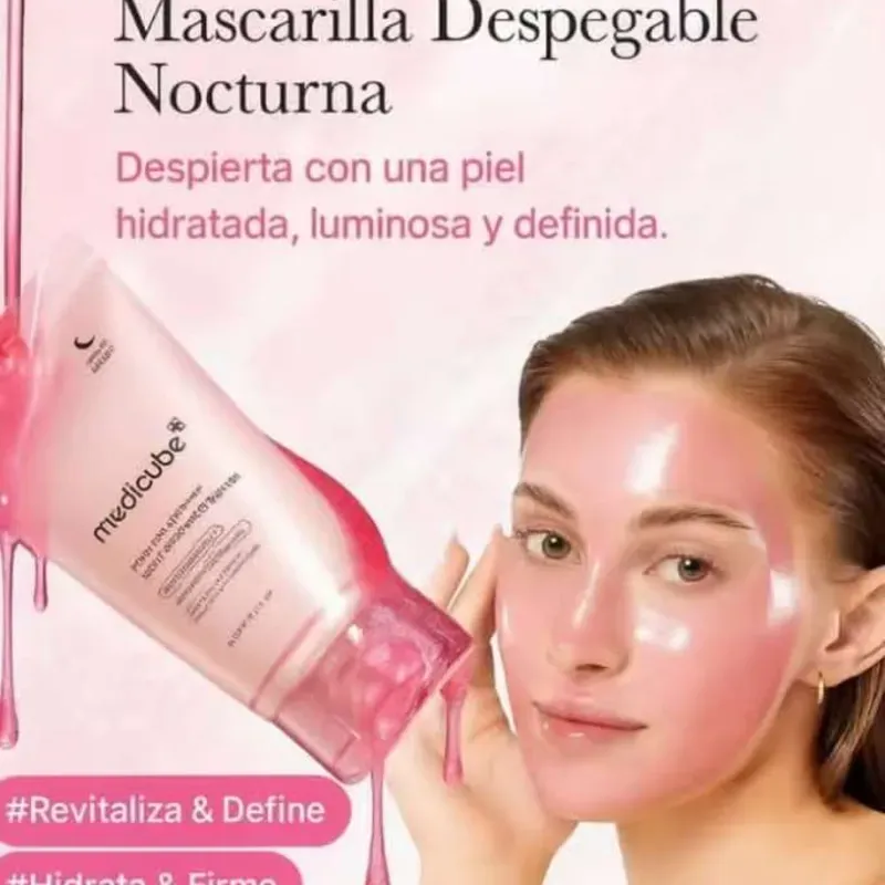  Mascarilla Nocturna Medicube PDRN + Cafeína