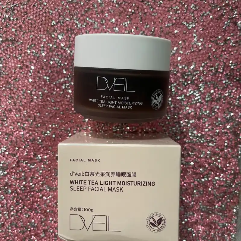 Mascarilla hidratante de Té Blanco D’ VEIL 100g