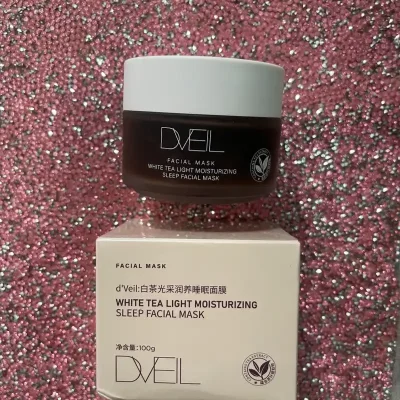 Mascarilla hidratante de Té Blanco D’ VEIL 100g