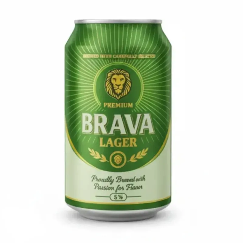 Caja de cerveza Brava 24 und