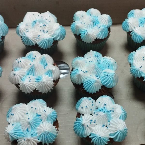 Cupcakes con merengue