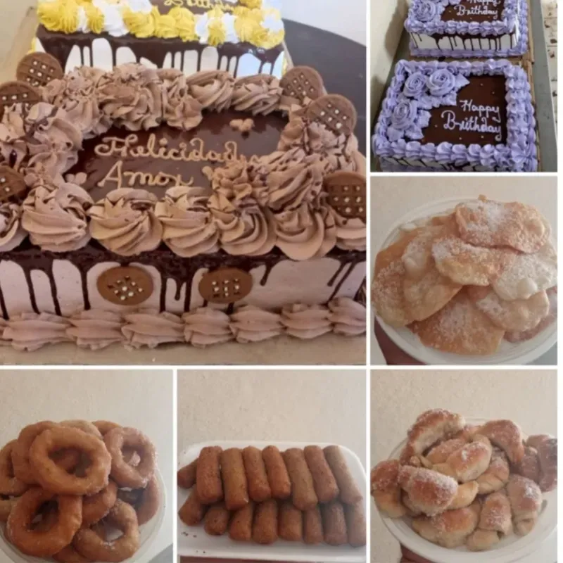 Combo de panetela y bufet