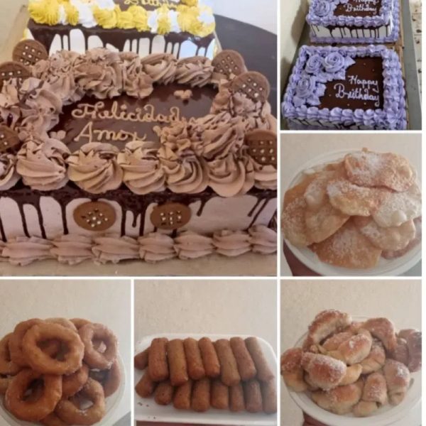Combo de panetela y bufet