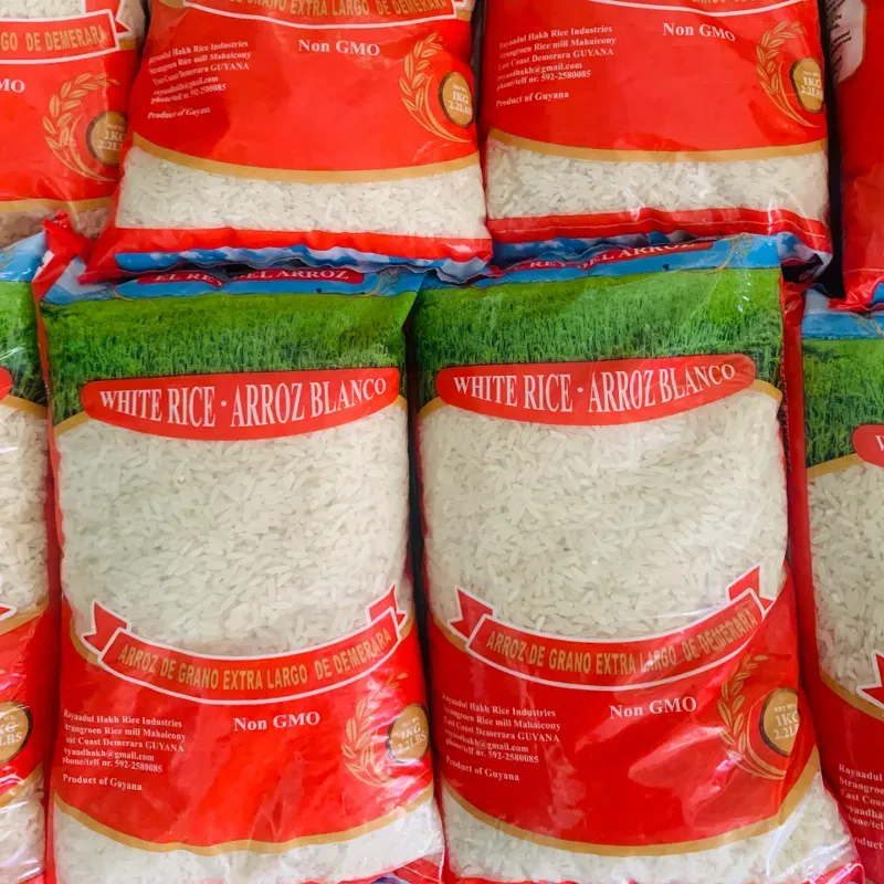 Bolsas de arroz guyanes