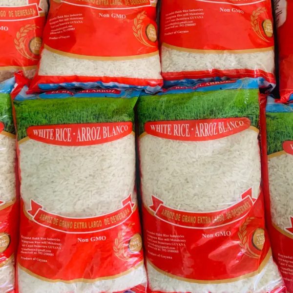 Bolsas de arroz guyanes