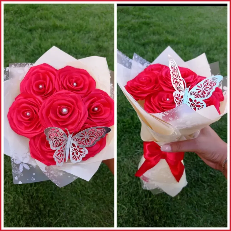 Ramo de 10 Rosas Eternas