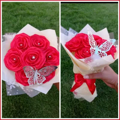 Ramo de 10 Rosas Eternas