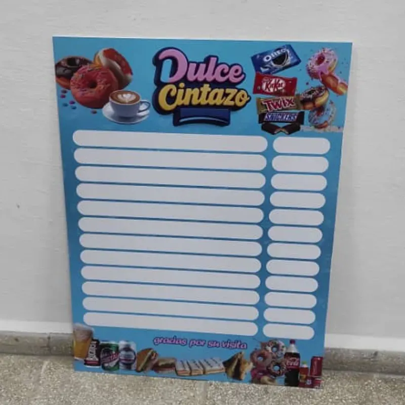 Pizarra Personalizada