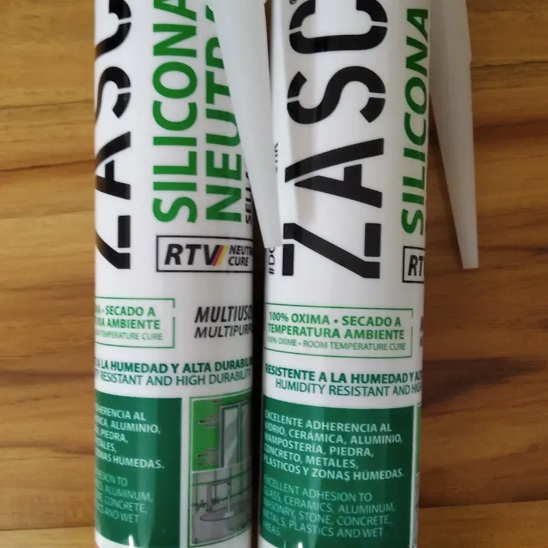 Silicona transparente