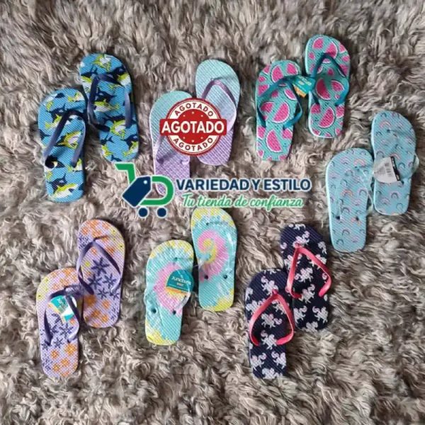 Chancletas de niña