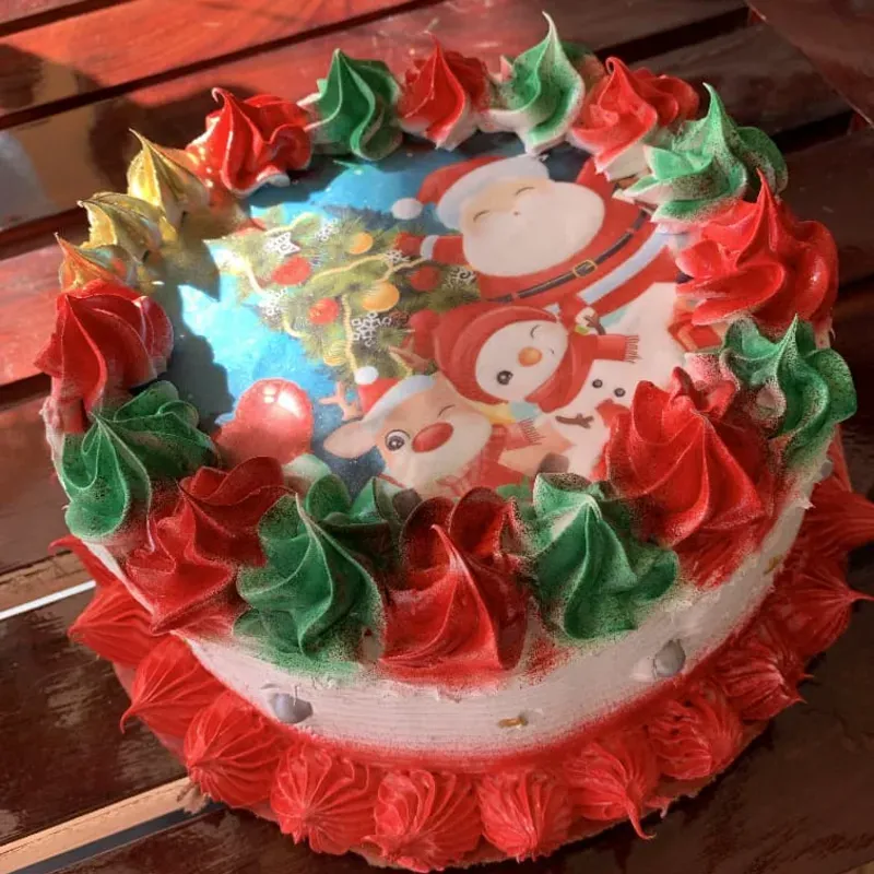 TORTA CON IMPRESIÓN (PAPEL COMESTIBLE)