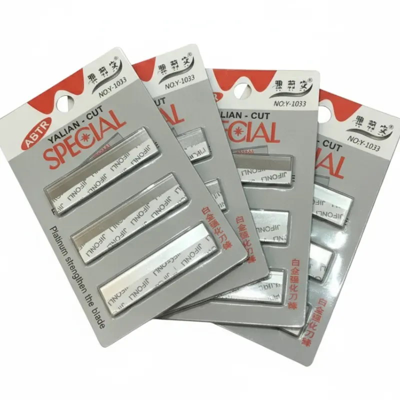 Cuchillas de recambio para navajas de barbero/afeitado.
