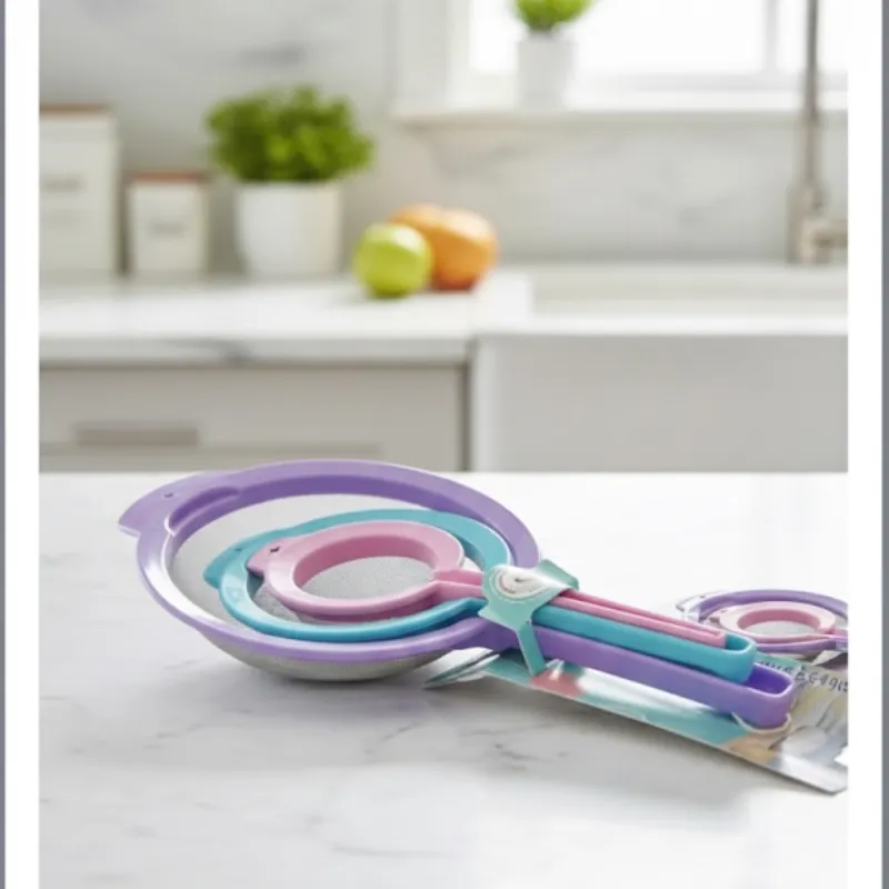 Set de coladores de malla