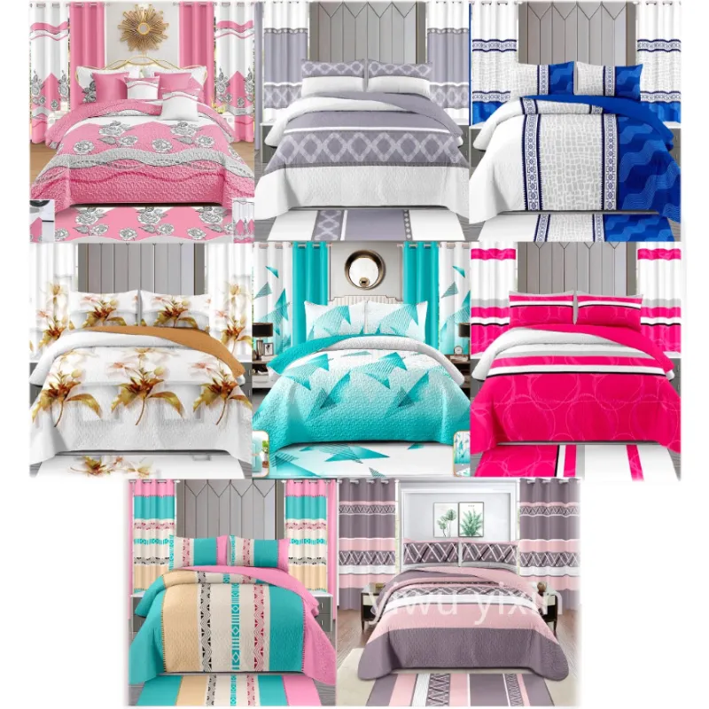 Set de Edredón de 6 Piezas