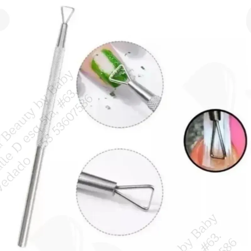 Espátula para remover gel