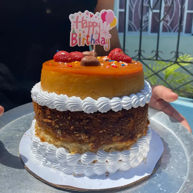 Choco flan o pastel imposible