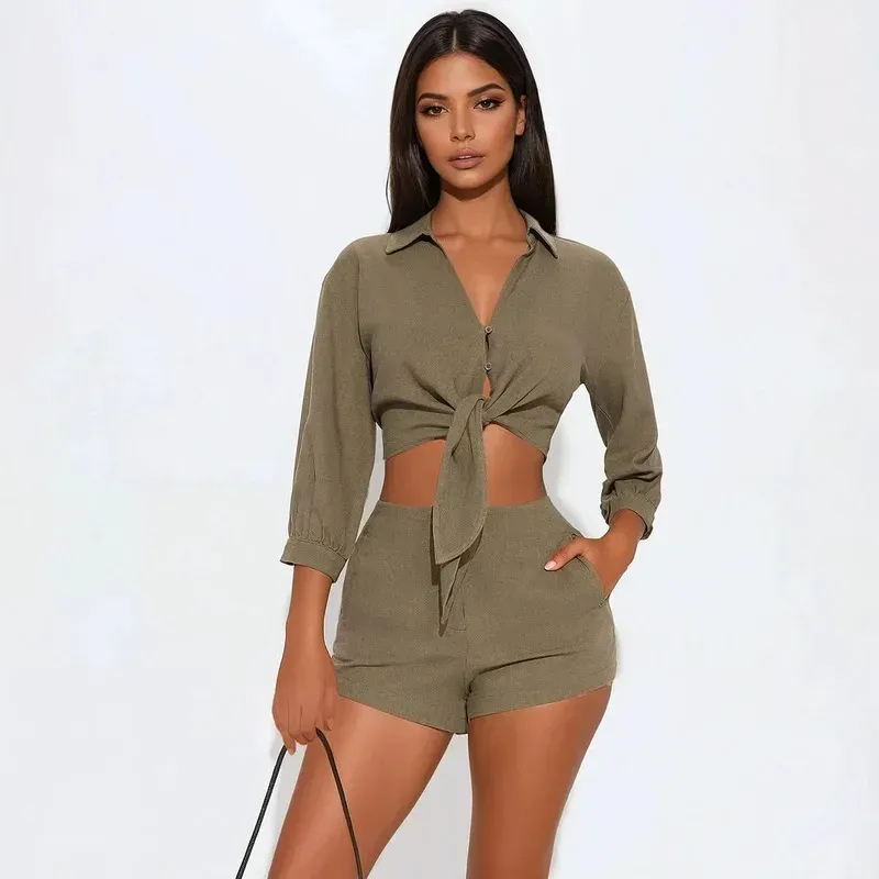 Conjunto verde olivo