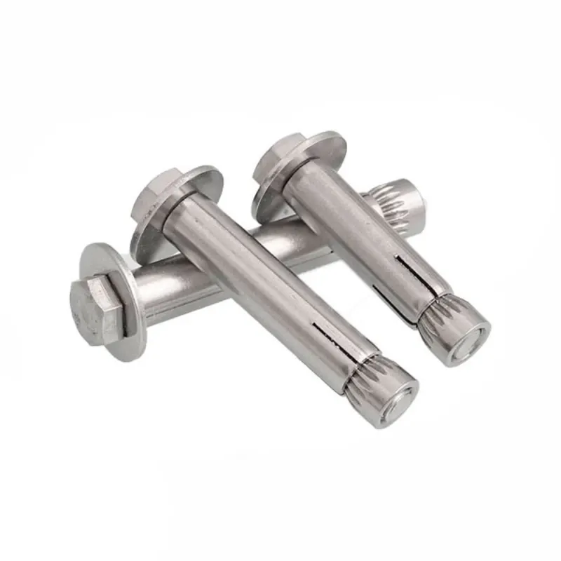 Tornillo con expansion de acero inoxidable