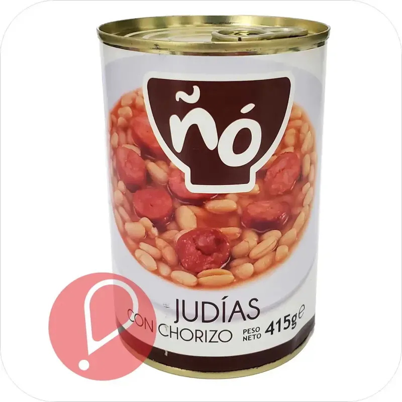 Judías con Chorizos Ñó (415 g)