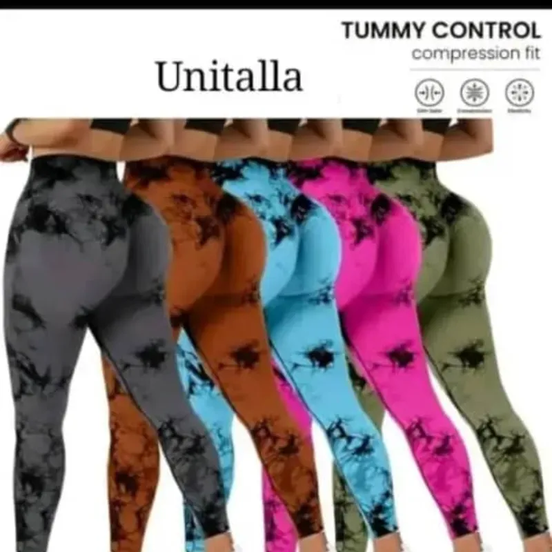 Licra marmoleada levanta glúteos