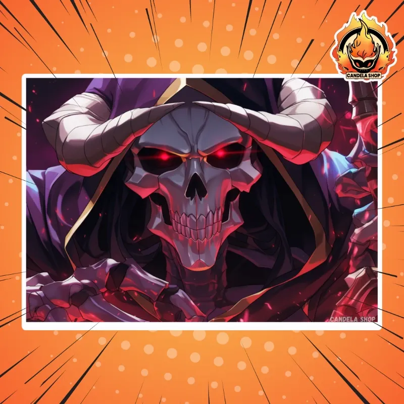 ✨ ¡Póster de Ainz Ooal Gown (Overlord)! ✨