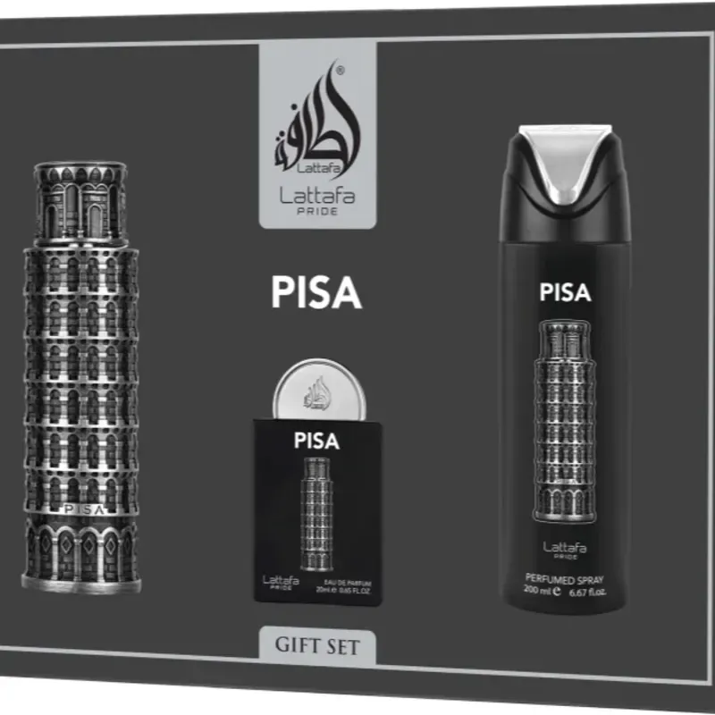 Lattafa Pisa gift set for men