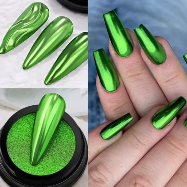 Efecto espejo verde