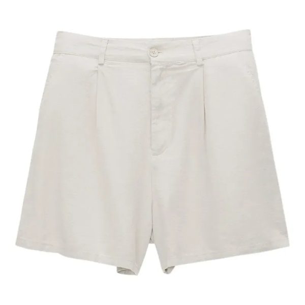 Short mezcla lino