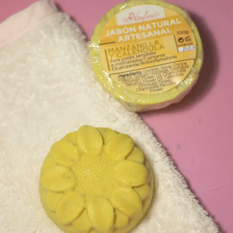 Jabón de Manzanilla y Caléndula